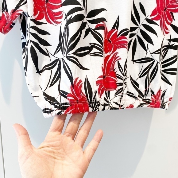 wilfred Floral Crop Top Tee - Picture 4 of 5